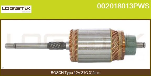 Armature, starter (002018013PWS)