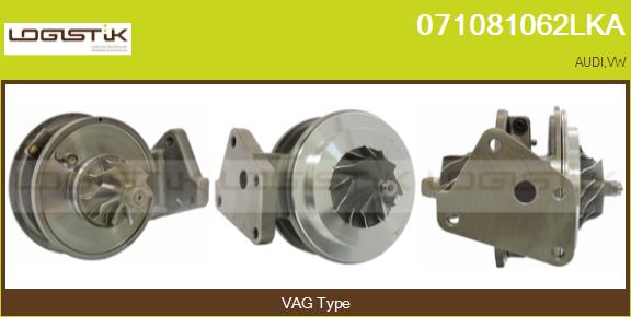 Core assembly, turbocharger (071081062LKA)