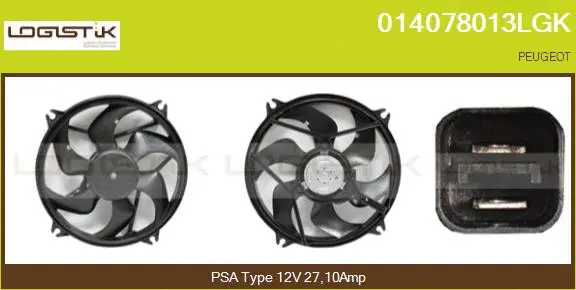 Electric Motor, radiator fan (014078013LGK)