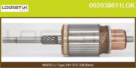 Armature, starter (002038611LGK)