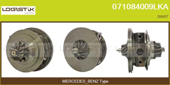 Core assembly, turbocharger (071084009LKA)