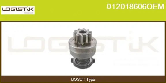 Pinion, starter (012018606OEM)