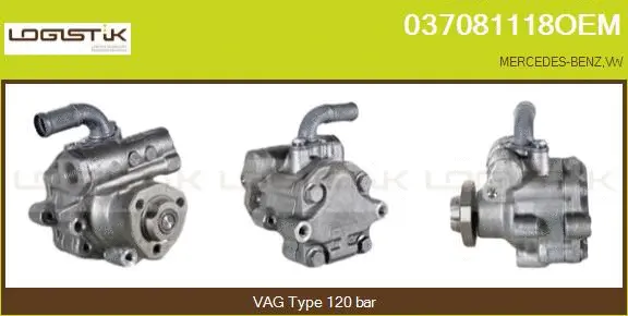 Hydraulic Pump, steering (037081118OEM)
