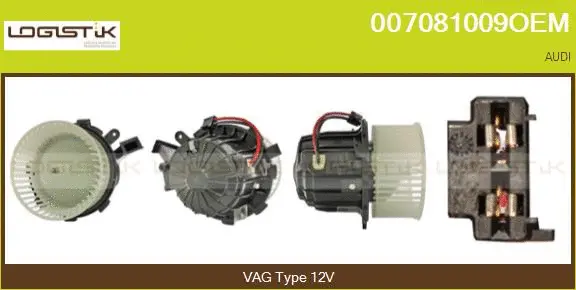 Interior Blower (007081009OEM)