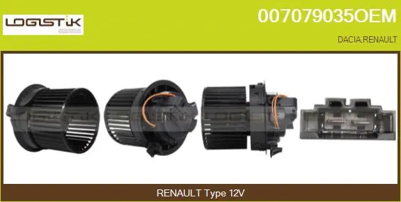 Interior Blower (007079035OEM)