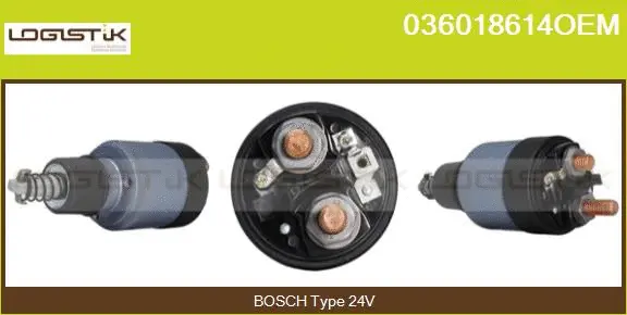 Solenoid Switch, starter (036018614OEM)