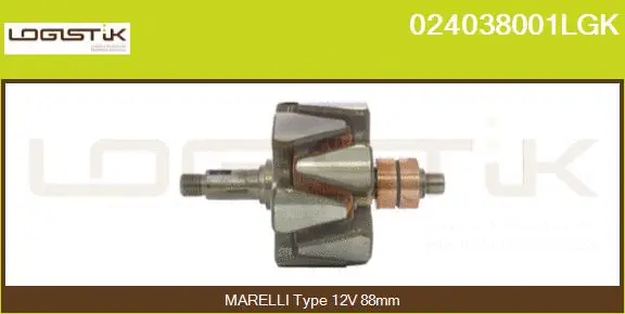 Rotor, alternator (024038001LGK)