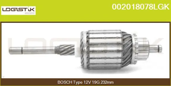 Armature, starter (002018078LGK)