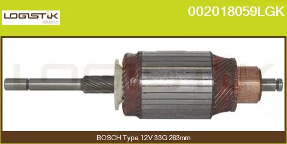 Armature, starter (002018059LGK)