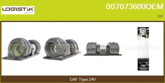 Interior Blower (007073600OEM)