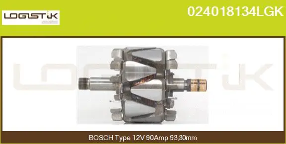 Rotor, alternator (024018134LGK)