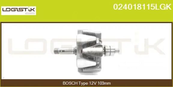 Rotor, alternator (024018115LGK)