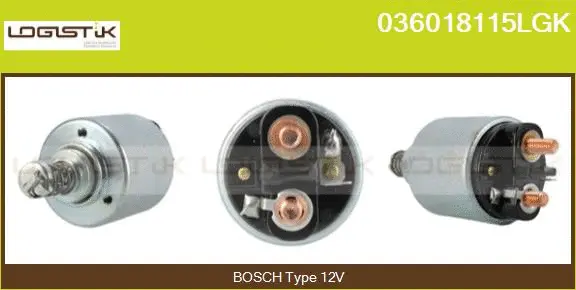 Solenoid Switch, starter (036018115LGK)