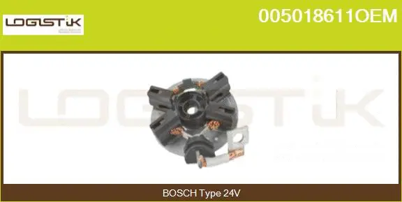 Holder, carbon brushes (005018611OEM)