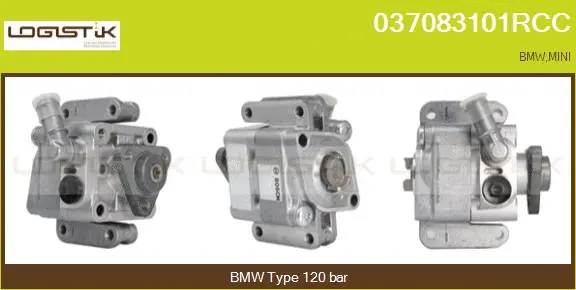 Hydraulic Pump, steering (037083101RCC)