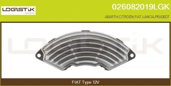 Resistor, interior blower (026082019LGK)