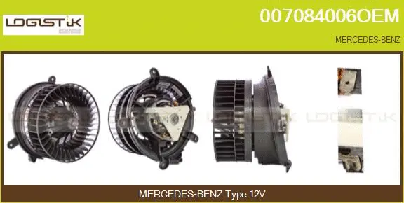 Interior Blower (007084006OEM)