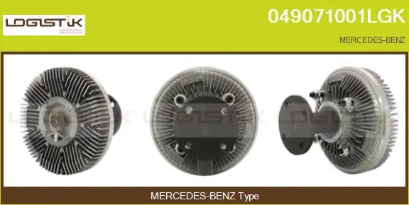 Clutch, radiator fan (049071001LGK)