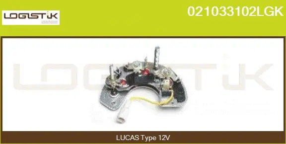 Rectifier, alternator (021033102LGK)