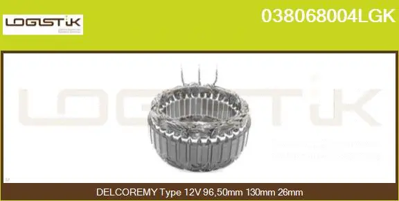 Stator, alternator (038068004LGK)