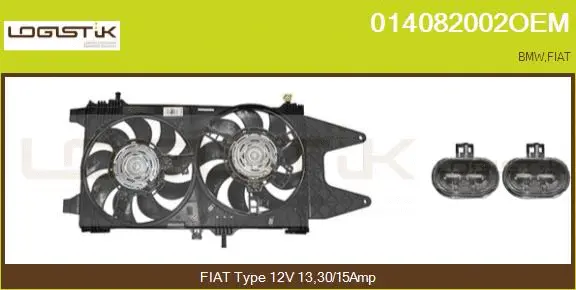 Electric Motor, radiator fan (014082002OEM)