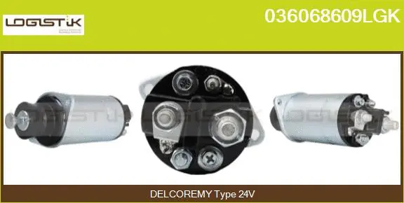 Solenoid Switch, starter (036068609LGK)