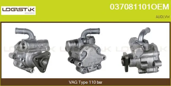 Hydraulic Pump, steering (037081101OEM)
