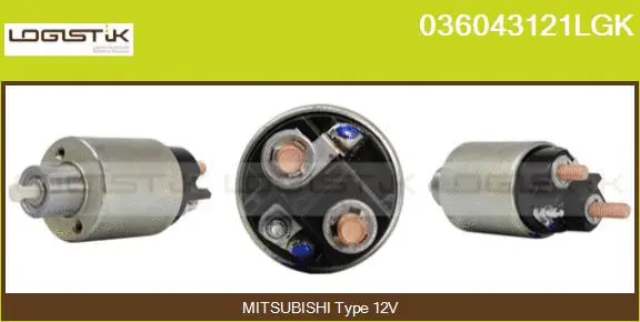 Solenoid Switch, starter (036043121LGK)