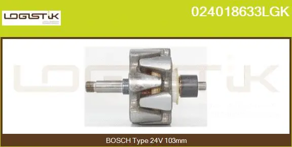 Rotor, alternator (024018633LGK)