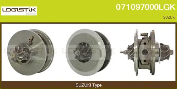 Core assembly, turbocharger (071097000LGK)