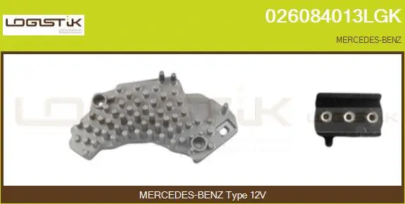 Resistor, interior blower (026084013LGK)