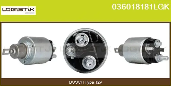 Solenoid Switch, starter (036018181LGK)