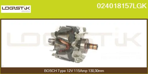 Rotor, alternator (024018157LGK)