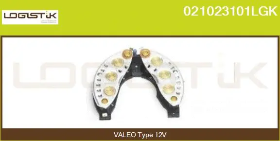 Rectifier, alternator (021023101LGK)