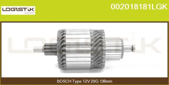 Armature, starter (002018181LGK)