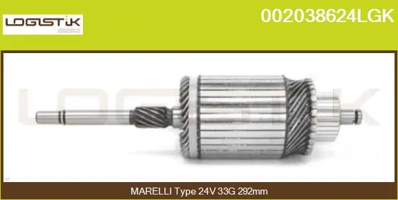 Armature, starter (002038624LGK)