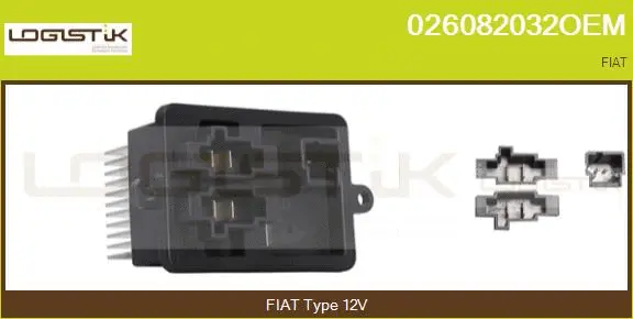 Resistor, interior blower (026082032OEM)