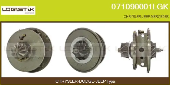 Core assembly, turbocharger (071090001LGK)