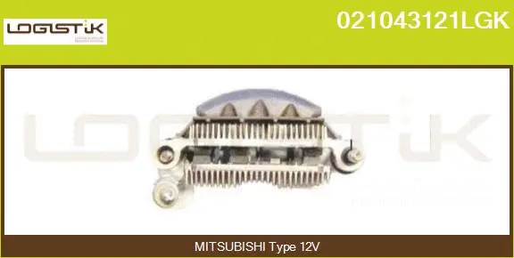 Rectifier, alternator (021043121LGK)
