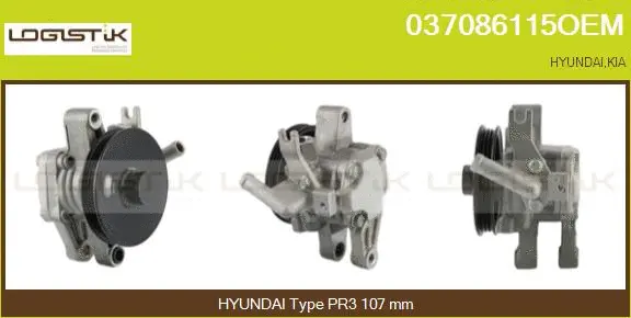 Hydraulic Pump, steering (037086115OEM)