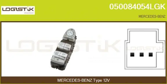 Switch, window regulator (050084054LGK)
