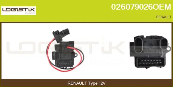 Resistor, interior blower (026079026OEM)