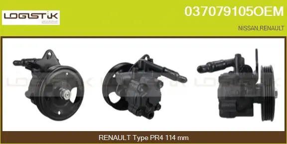 Hydraulic Pump, steering (037079105OEM)