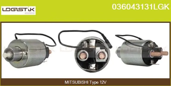 Solenoid Switch, starter (036043131LGK)