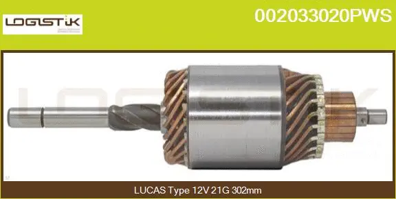 Armature, starter (002033020PWS)