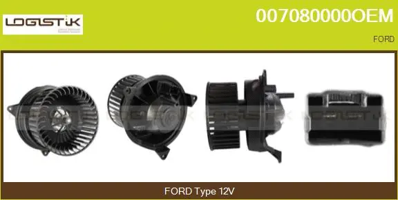 Interior Blower (007080000OEM)