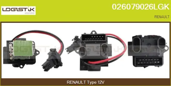 Resistor, interior blower (026079026LGK)