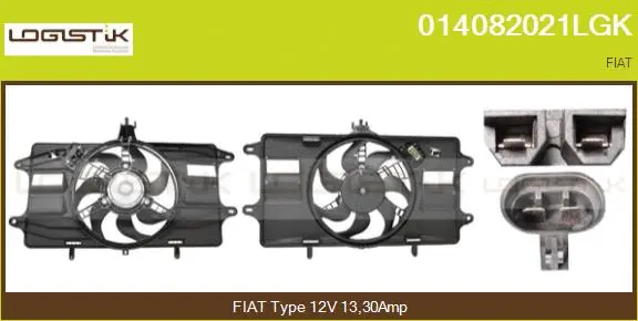 Electric Motor, radiator fan (014082021LGK)