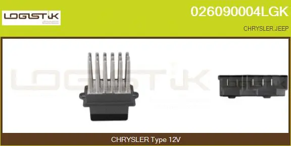 Resistor, interior blower (026090004LGK)