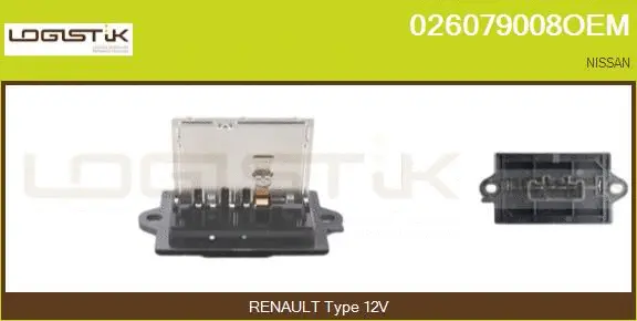 Resistor, interior blower (026079008OEM)
